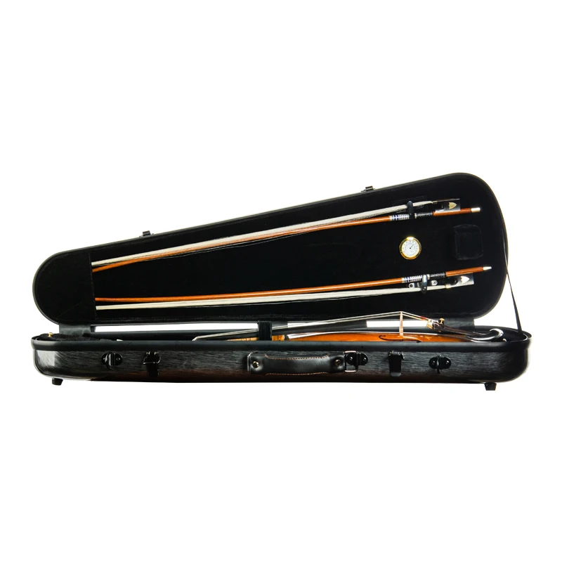 CHRISTINA Violin Case VB104 Available in Dark Gray/White/Black 4/4 Size Lightweight Hard Composite Materials with Straps