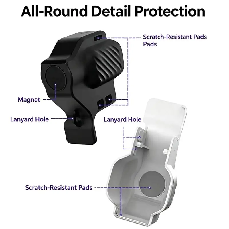 X64A-Ultra-Light Hard Shell Scratch-Free Magnetic Gimbal Protective Cover For DJI Pocket 4 Pro Full Protection Lens Guard Protec