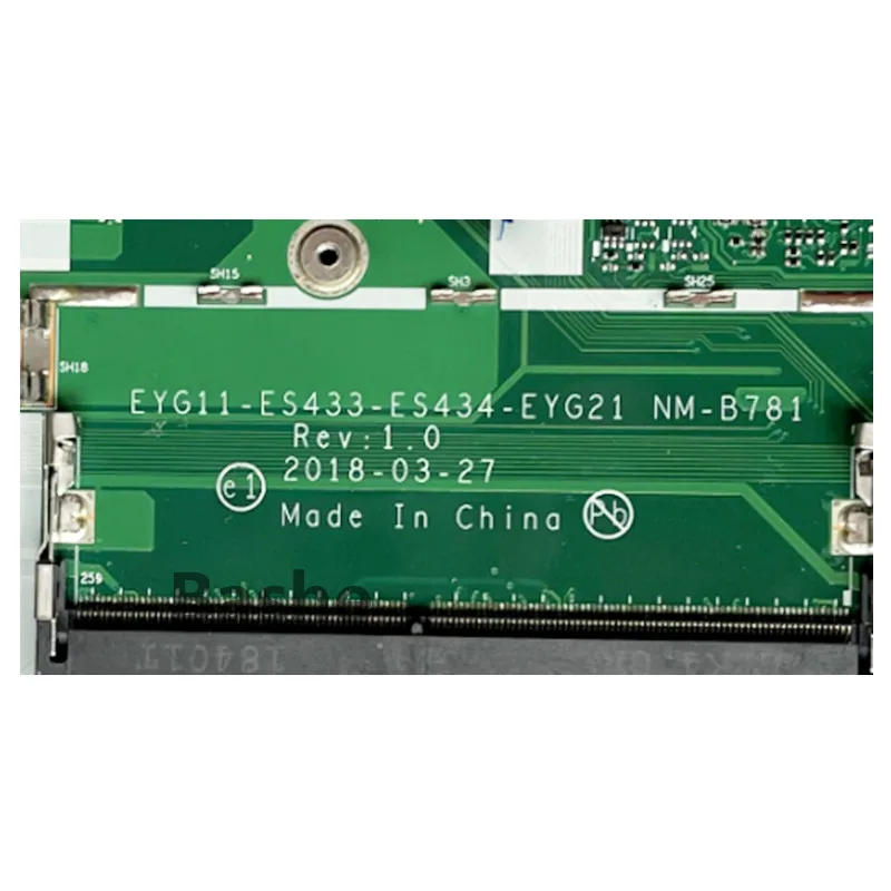 For Lenovo  Ideapad Yoga  Laptop motherboard 530-14ARR   , plate number NM-B781, R3-2200, CPU, 100%