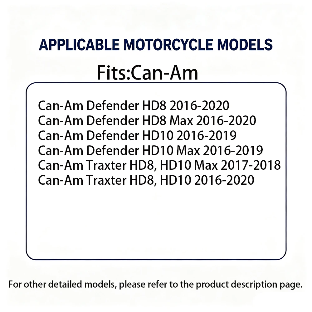 Clutch Parts Primary Drive Clutch For Can-Am Defender HD8 HD10 Max Traxter HD8 HD10 Max OEM:420686523(Driven Pulley Ass'y )