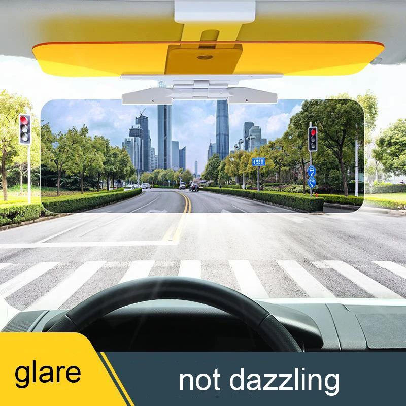 Picture 3: Universal Anti-glare Lens Day and Night Light Blocker Car Windshield Sun Visor