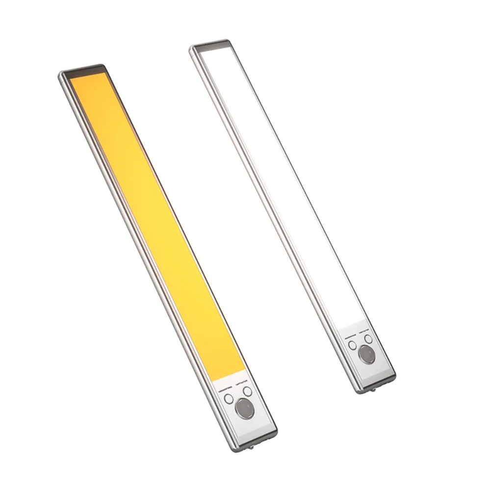 Rechargeable LED Sensor Light with Motion Detection and Magnetic Design Featuring 3 Level Dimmable Brightness for Home