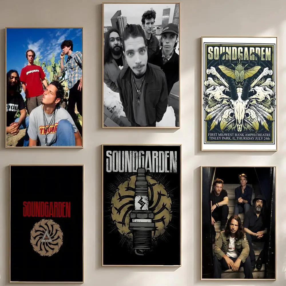 Grunge Band S-Soundgarden Poster Stylish Home Interior Art & Beautiful Room Decoration
