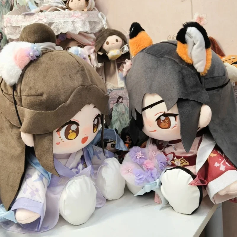 

Original Heaven Official Blessing Star Moon Series Huhu Sitting Pose Soft Stuffed Plush Doll Toy Figure Collectible Gift Stock