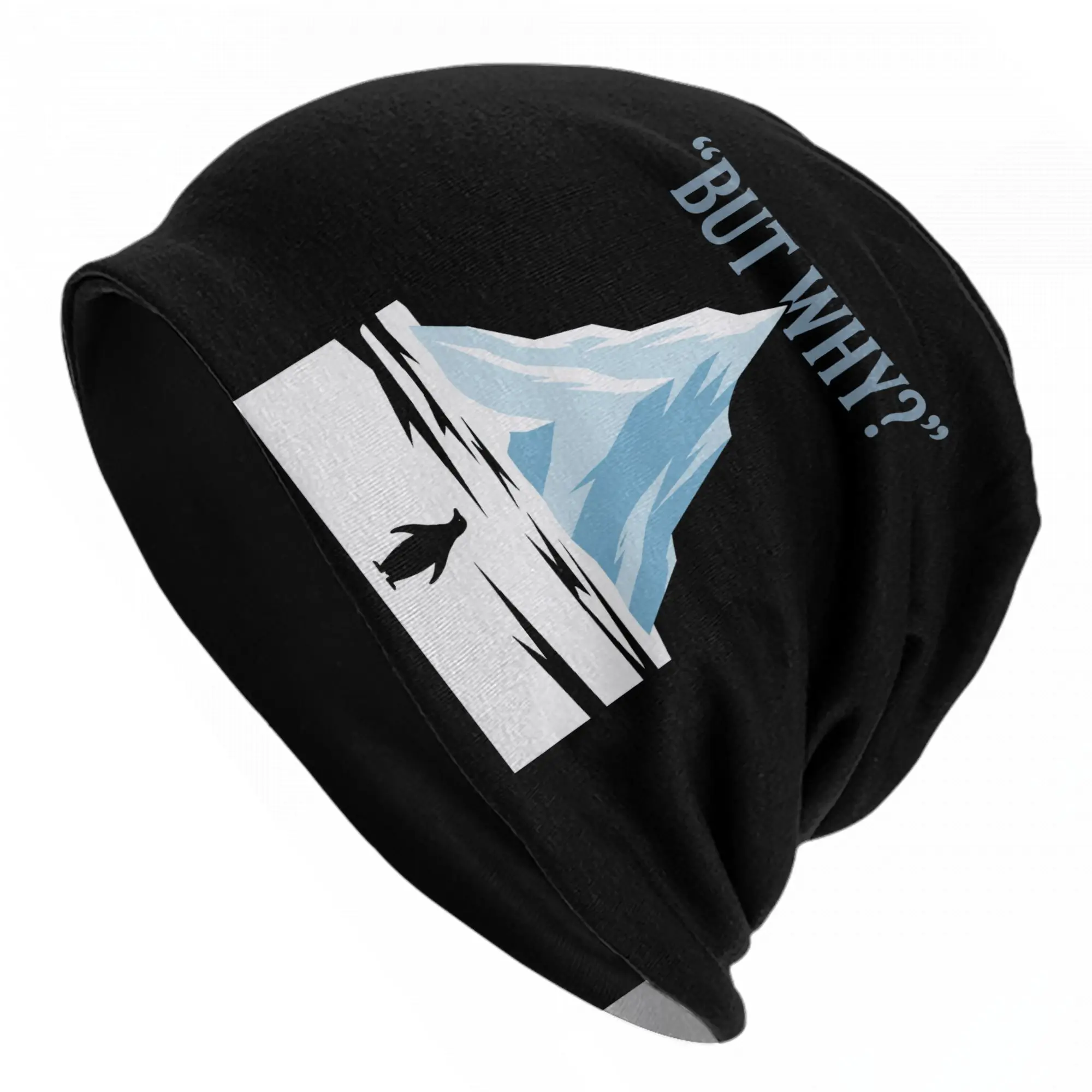 

Nihilist Penguin But Why Arctic Snow Meme Philosophy Caps Street Skullies Beanies Hats Summer Warm Thermal Elastic Bonnet Hats