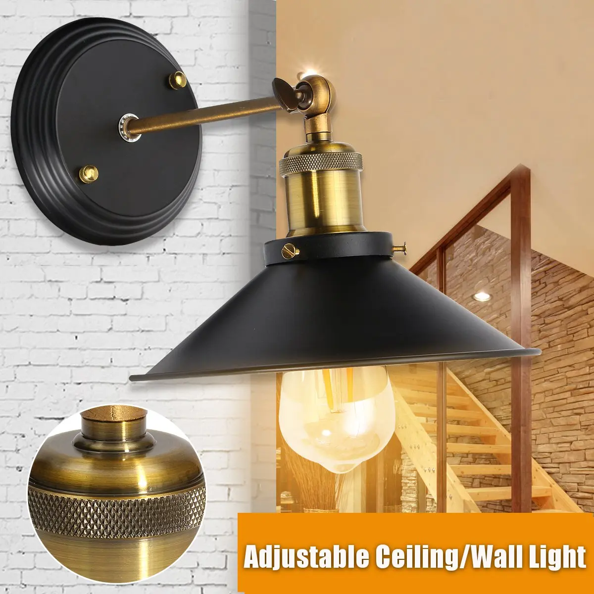 Vintage Ijzeren Hanglampen Loft Lamp Nordic Hang Lamp Restaurant Keuken Licht Schorsing Armatuur Thuis Industriële Verlichting