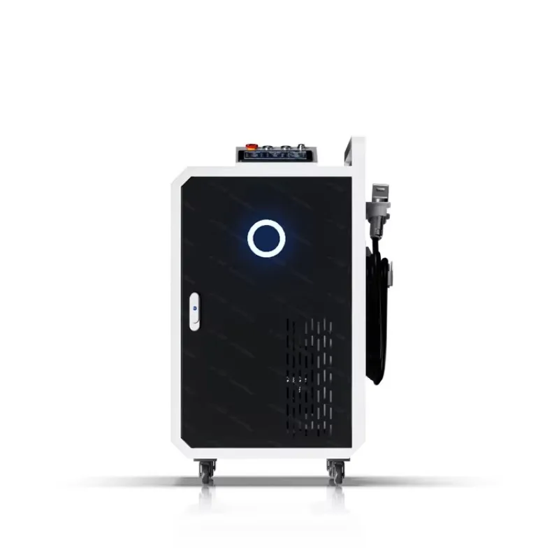 New Portable Pulser Fiber Laser Cleaning Machine Integrated Continuous Pulse for Stable Performance Metal Wood Stone Surfaces