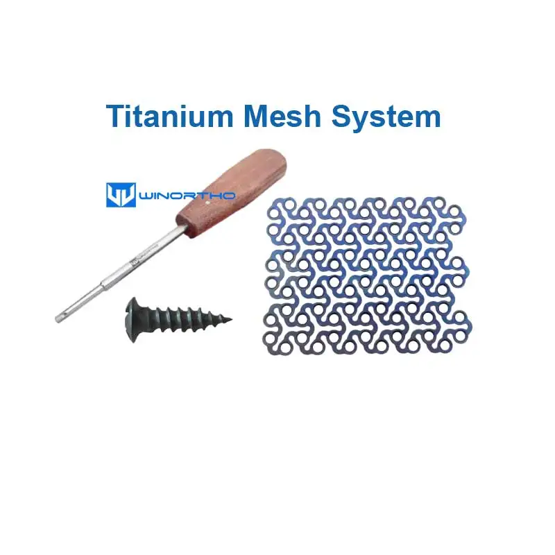 Titanium Mesh System veterinary orthopedic instruments  TPLO pet animal surgical  winortho surgical tools AO