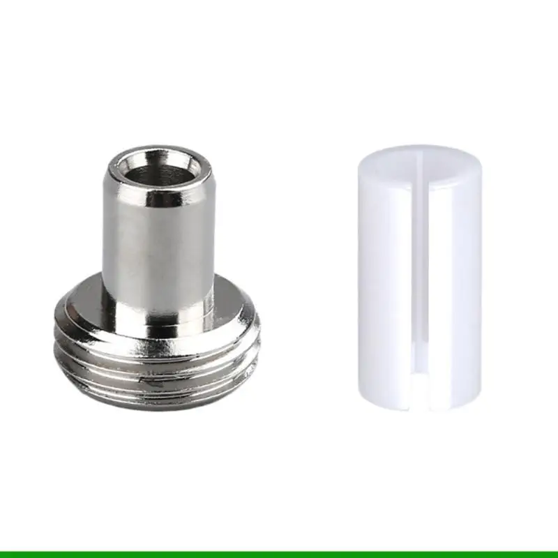 U55C 2PCS SLANGES TUBE CÉRAMIQUE ADAPTATEURS CONNECTEUR TIÈRE MÉTALES 2PCS