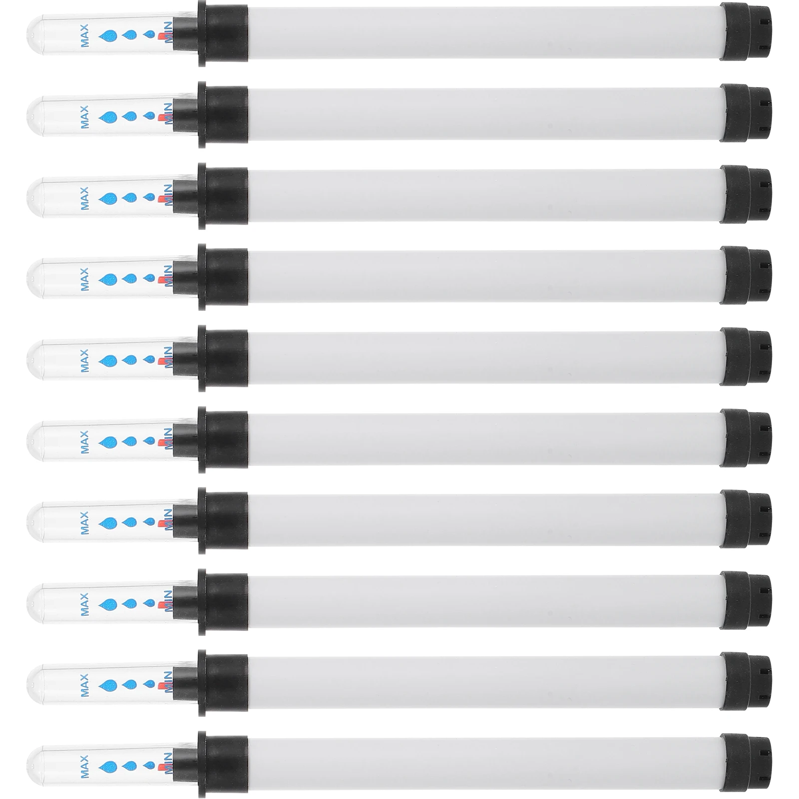 

10 pcs Level Indicator Plant Monitor Moisture Probe Flower Pot Water Meter Garden Moisture Monitor Water Display Gauge