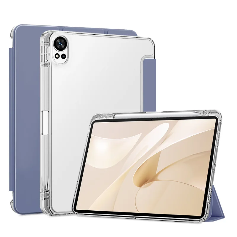 

Ударопрочный мягкий прозрачный чехол из TPU для Huawei MatePad 12X 2026 2025 2024 LRT-W09 12 дюймов с держателем для стилуса