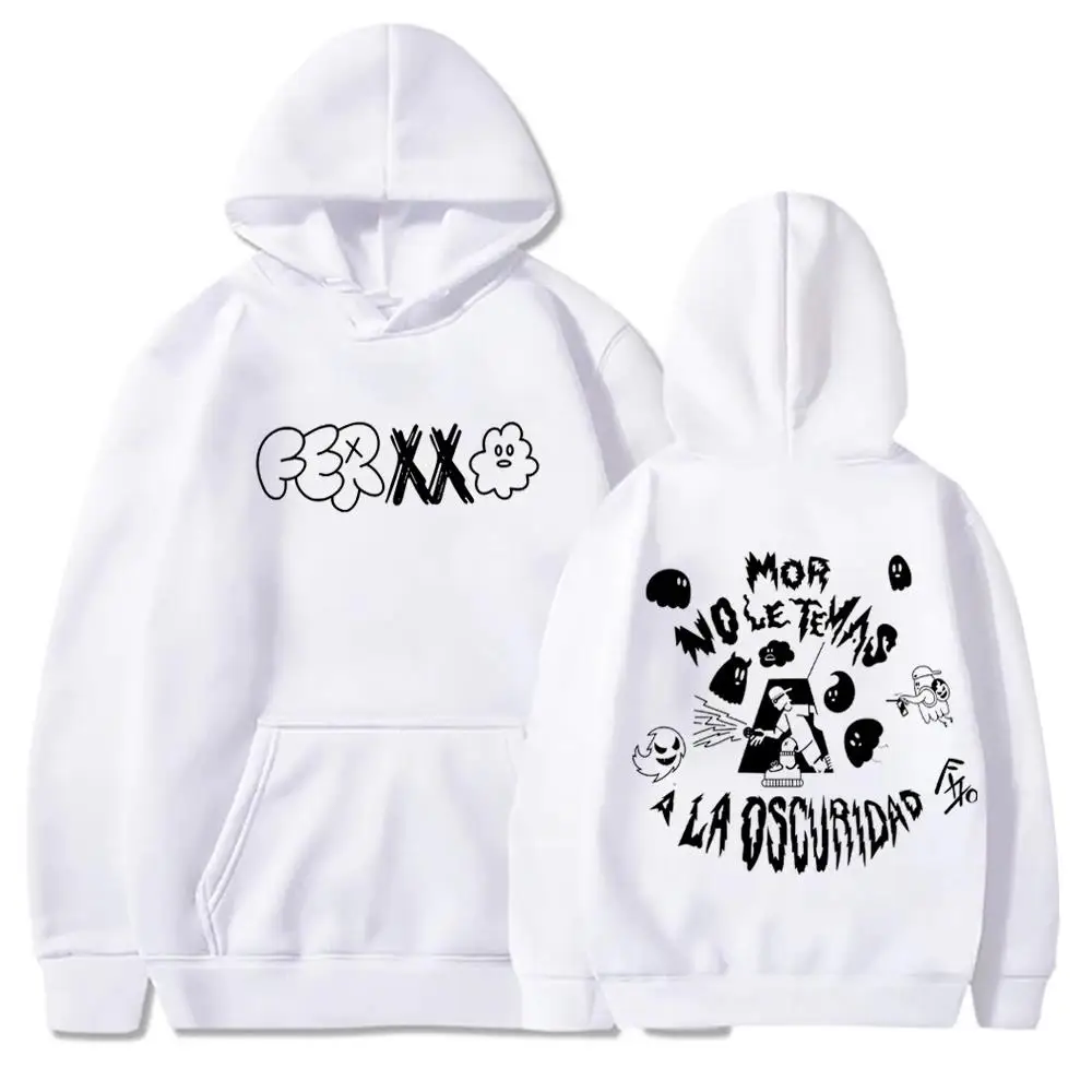 Feid Ferxxo Hiphop Hoodie Feid Ferxxo Vintage Music Album Hoodie Ferxxo Merch Unisex Pullover Tops Streetwear pullover hoodies