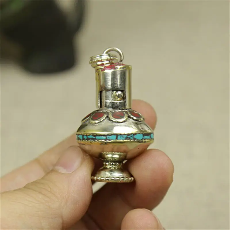 Tibetan Amulet Pendants Nepal Small Snuff Bottle Lovely Pendant TBP019