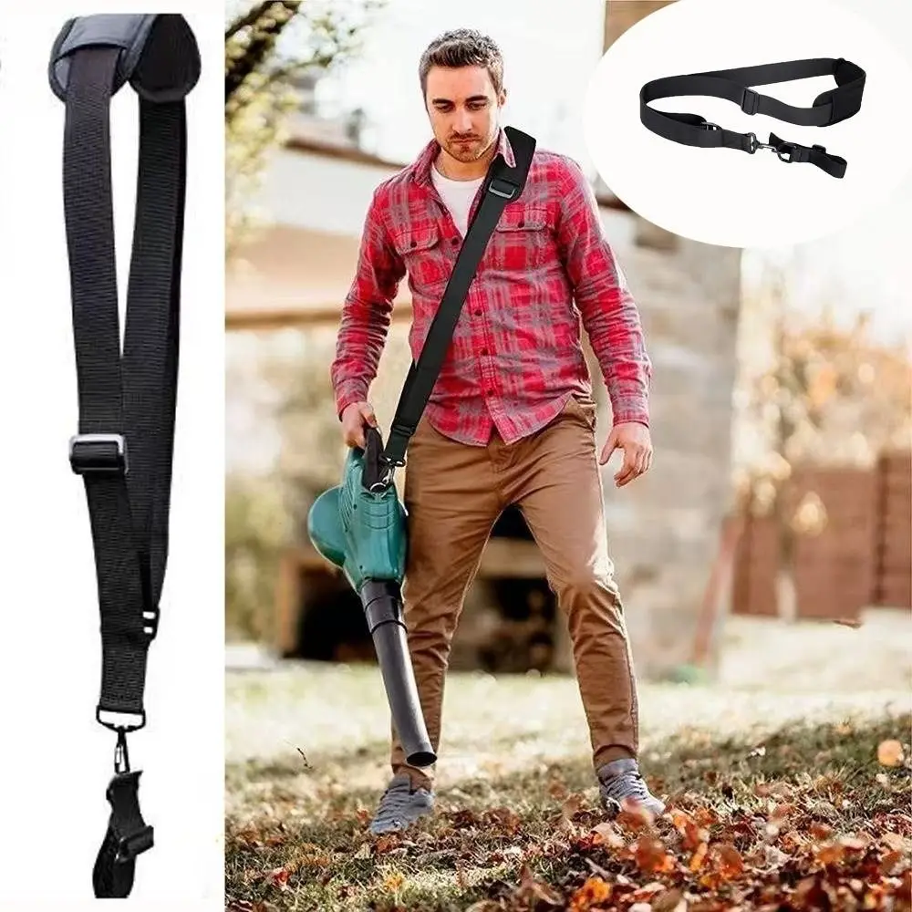 

Adjustable Length Trimmer Shoulder Strap Universal Fit Metal Clip Weeder Strap Nylon Belt Ergonomic Design