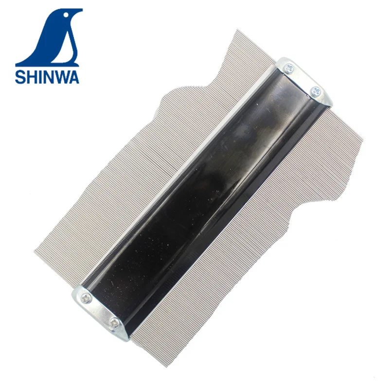 

SHINWA Special-shaped Arc ruler Woodworking Contour Gauge Arc Device Artifact 150-300mm77970