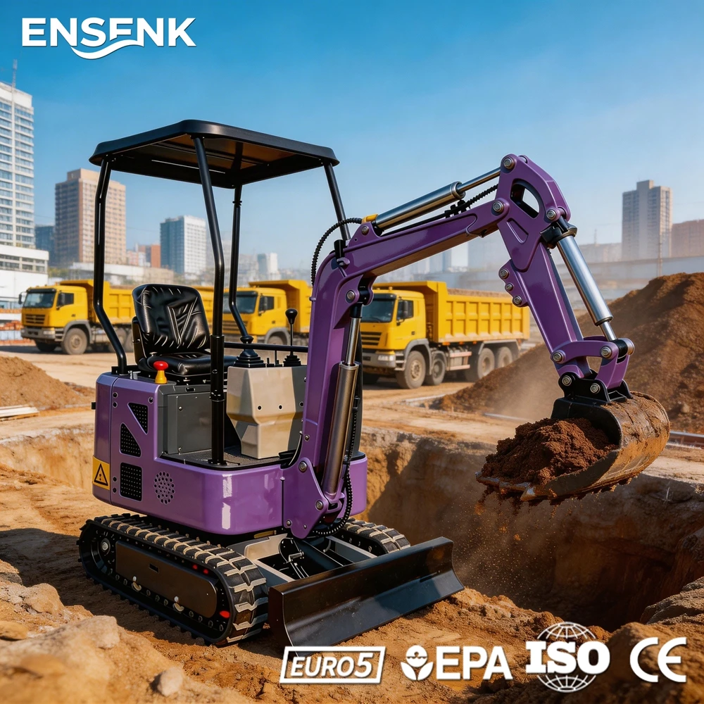 

Мини-экскаватор 13.5 л.с. 1.5Т, дизельный, для строительных работ и фермерских хозяйств, сертифицированный CE