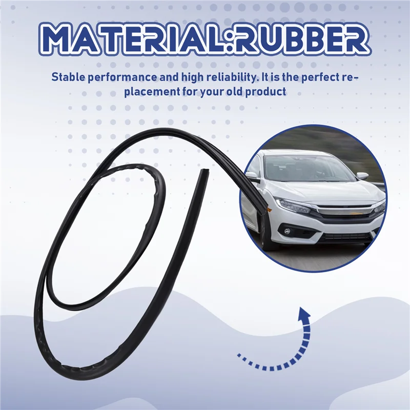 

Для Honda Civic 1996-2000 Совместимость 73150-S04-003 Уплотнение формы лобового стекла автомобиля