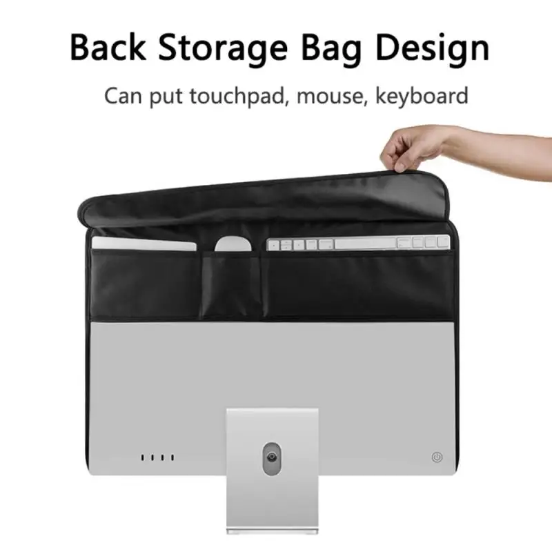 

24 Inch Colors Computer Monitor Dust Cover For IMac LCD Screen Cover Dustproof Protector With Inner Soft Lining For IMac