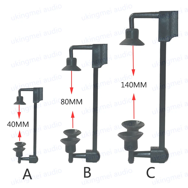 Instrument Condenser Microphone Mounting  Clip For Guitar Saxophone Violin Viola Mandolin Banjo Compatible For DPA4099 Beta98H