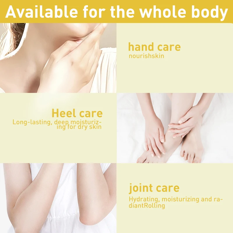 FONCE Pair Feet Exfoliating Foot Moisturizing cream Pedicure Socks Exfoliation Scrub for Feet cream Remove Dead Skin cream 60ml