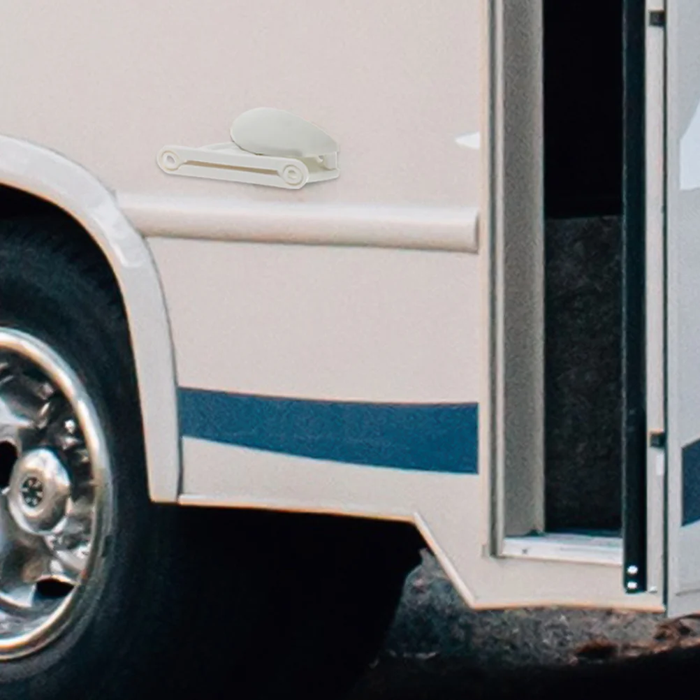 

2Pcs Camper Door Catch Door Stop Holder for Rv Trailer Static Retainer Catch Adjustable Opening Angle Noise Reduction