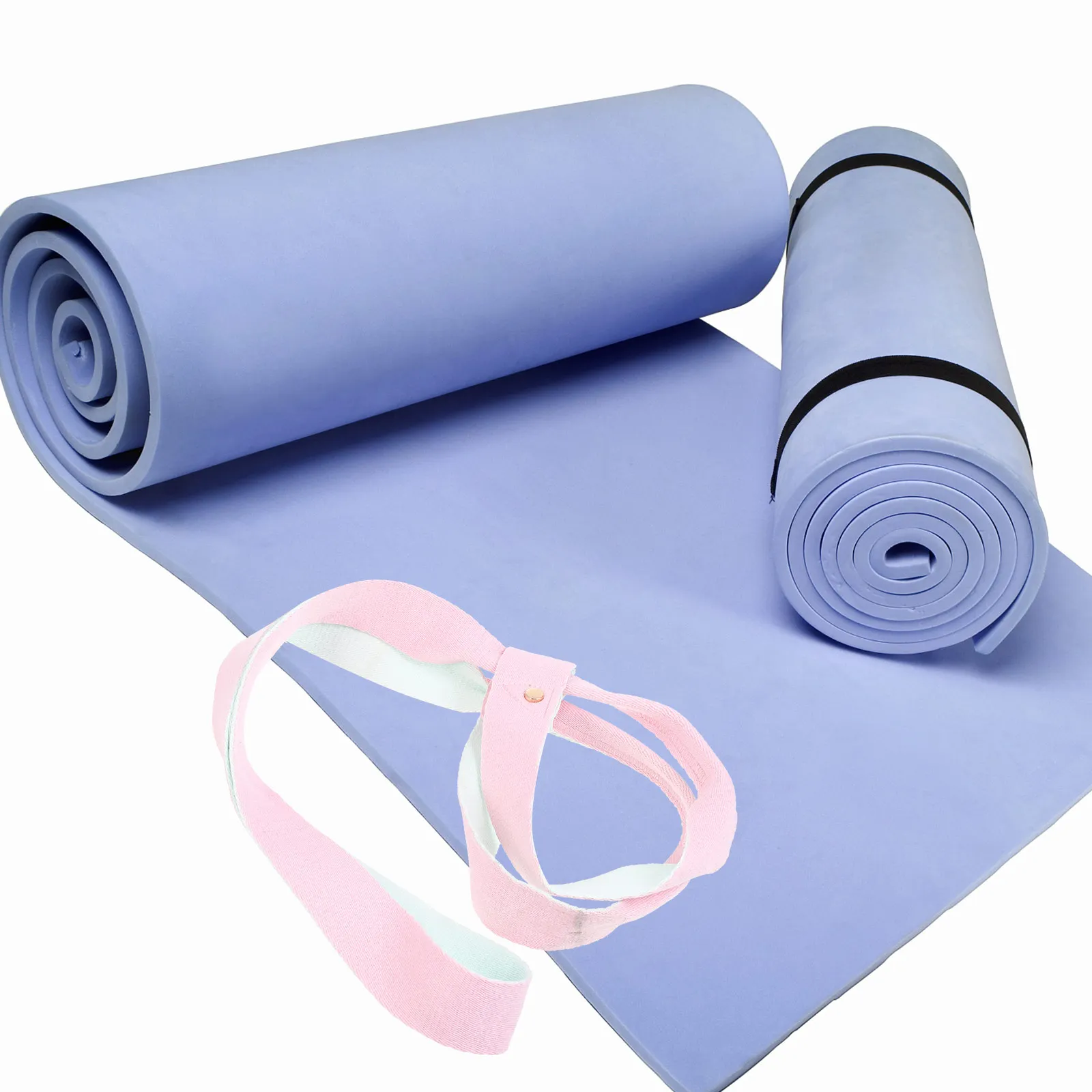 

Yoga Mat Strap in Premium Cotton Material Portable Shoulder for Sports Stretching Lightweight Multi-Functional