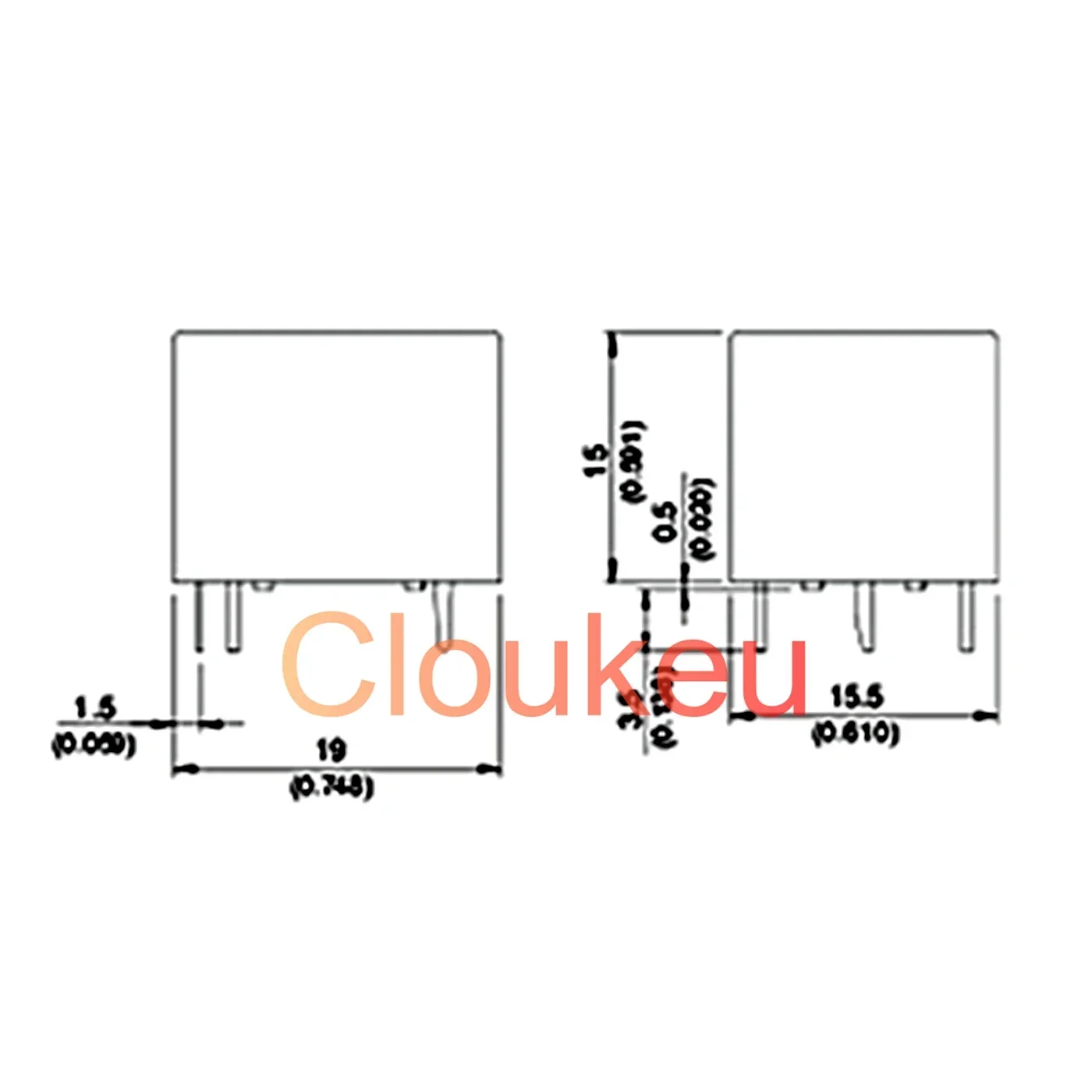 Relay 833H-1C-C 833H-1C-S 833H-1A-C 833HM-1C-C 833HM-1A-C 5V 9V 12V 24VDC 7A 15A 4/5pin