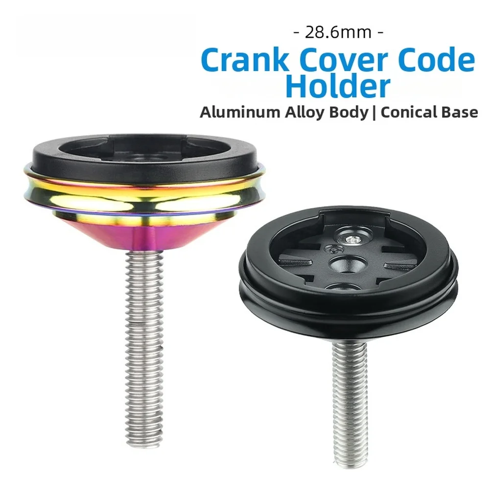 Bike Headset Cap Computer Mount Holder For GARMIN FOR BRYTON FOR WAHOO Aluminum Alloy Cycling Accessories