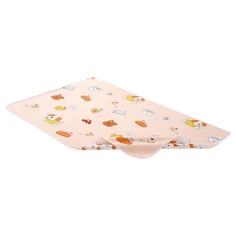 Urine Absorbent Baby Waterproof Bed Pad Reversible Crib Mattress Cover Reusable Nursery Changing Mat Leakproof Travel Pad 2025