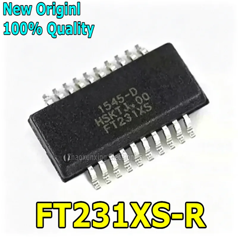 5PCS  New   FT231XS-R   FT231XS   SSOP-20    Chipset