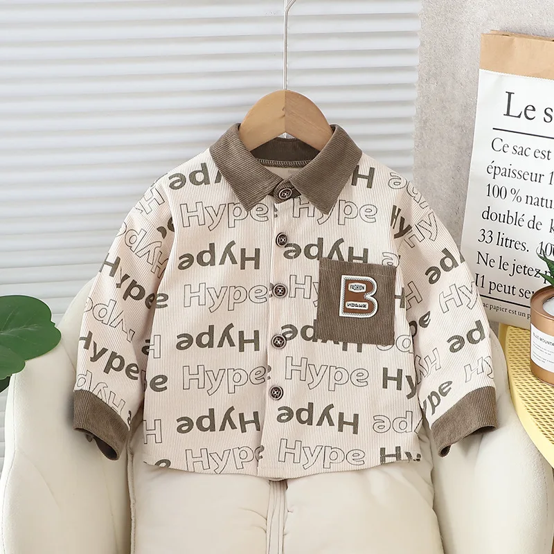 Baby Tracksuit Set 2024 Spring Boy Clothes 1 To 5 Years Korean Style Cardigan Coats + White T-shirts + Jeans Kids Boys Outfits