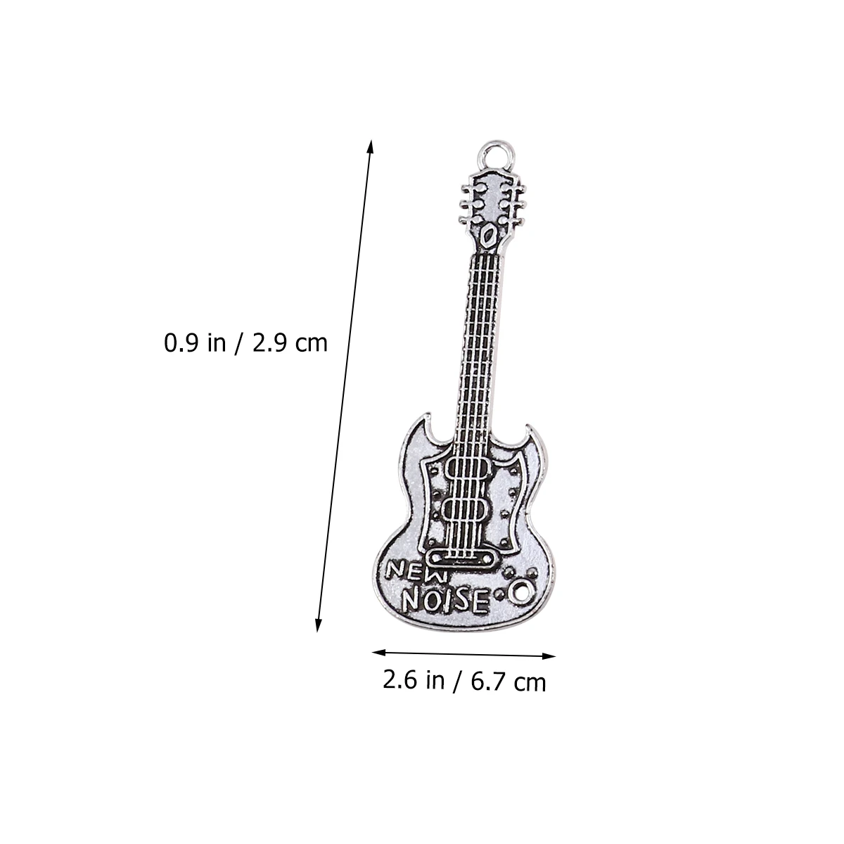 

3 Packs Music Note Guitar Pendants 21 Patterns Alloy DIY Accessories Jewelry Findings Hanging Charms Necklace Bracelet Decor