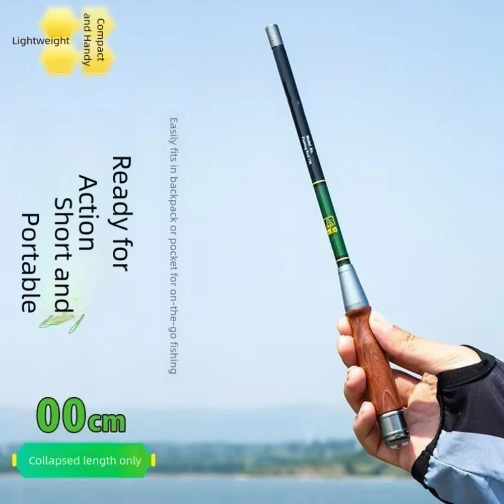 

1.2-2.7m Ultralight Mini Stream Fishing Rod - Portable Pocket Pen-Style Hand Rod For Micro-Object Fishing Kits