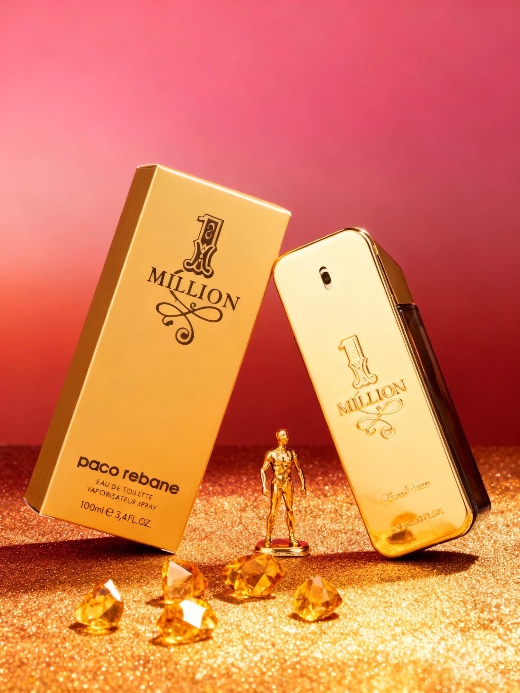 عطر المليونير الذهبي عطر جلدي فاخر كولونيا عربية فيلومون بارسماوغز رذاذ لاتيه عطر يدوم طويلاً هدية #1