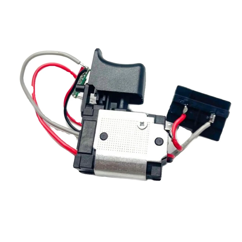 

Сменный переключатель сломанной дрели, пылезащитный триггерный переключатель 7,2 В-24 В, переключатель дрели, простой в сборке переключатель для электрической ручной дрели