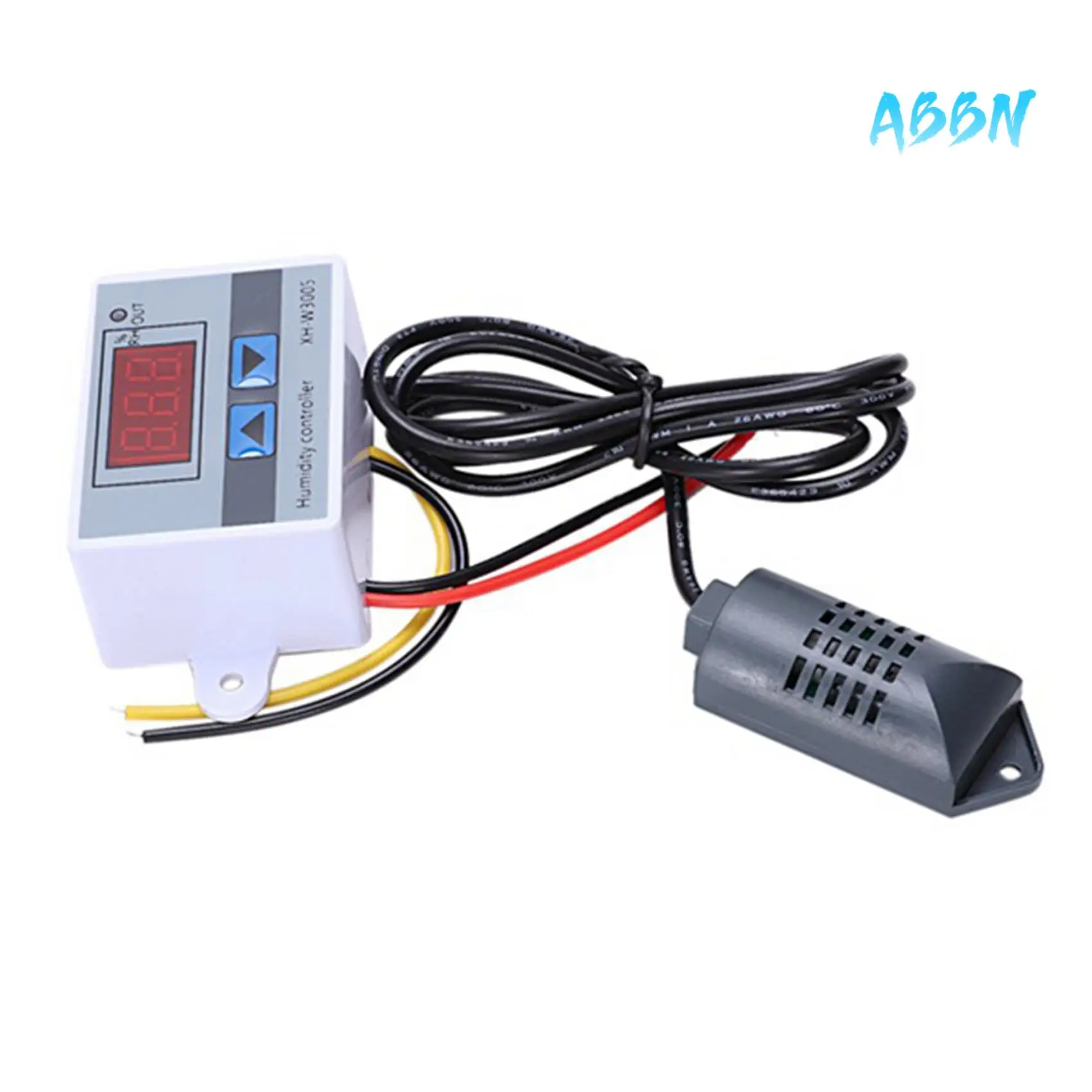 

ABBN-XH-W3005 AC 110-220V 10A Digital Humidity Controller 0-99%RH Humidity Regulator With Humidity Sensor