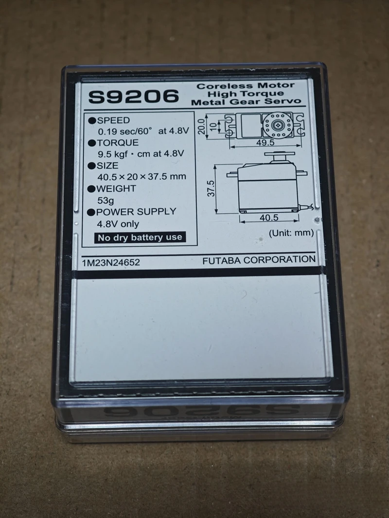 เซอร์โว FUTABA S3010 / S3102 / S3170 / S9170