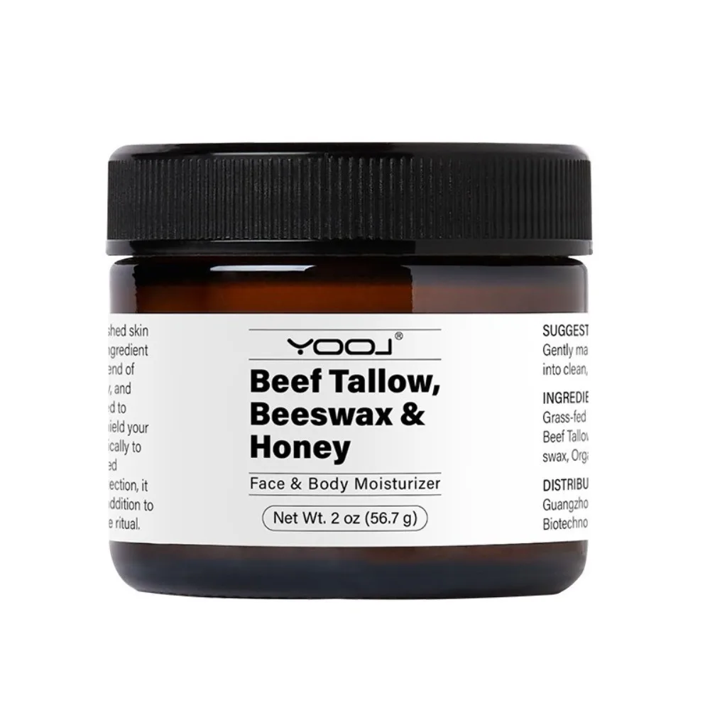 Skin Care Gentle Beef Tallow Beeswax Brightening Refreshing Moisturizing Cream Body Moisturizer Hydrate Skin Balm