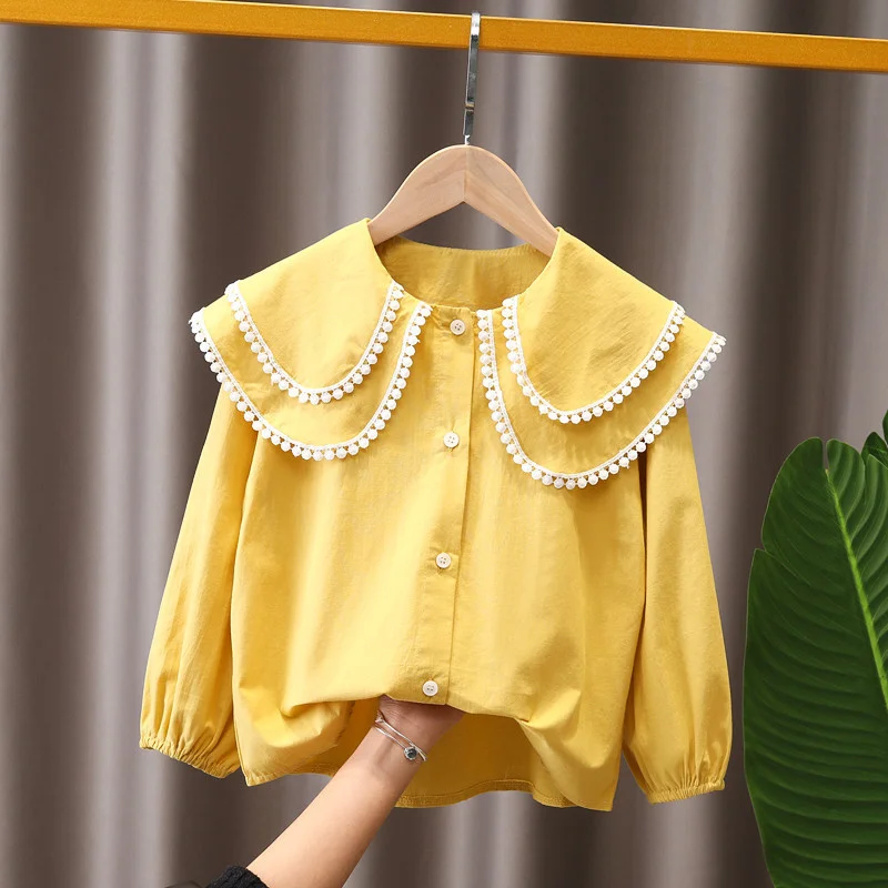 Girls Baby\'s Kids Blouse Coat Jacket Outwear 2024 Charming Spring Autumn Shirts Cotton Outwear Outdoor Toddler Children\'s Clothi