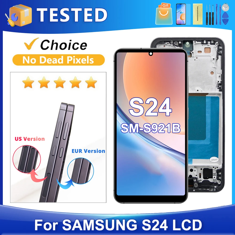 for-samsung-s24-4g-5g-s921b-tested-for-s24-sm-s921b-ds-sm-s921u-lcd-display-touch-screen-digitizer-assembly-replacement