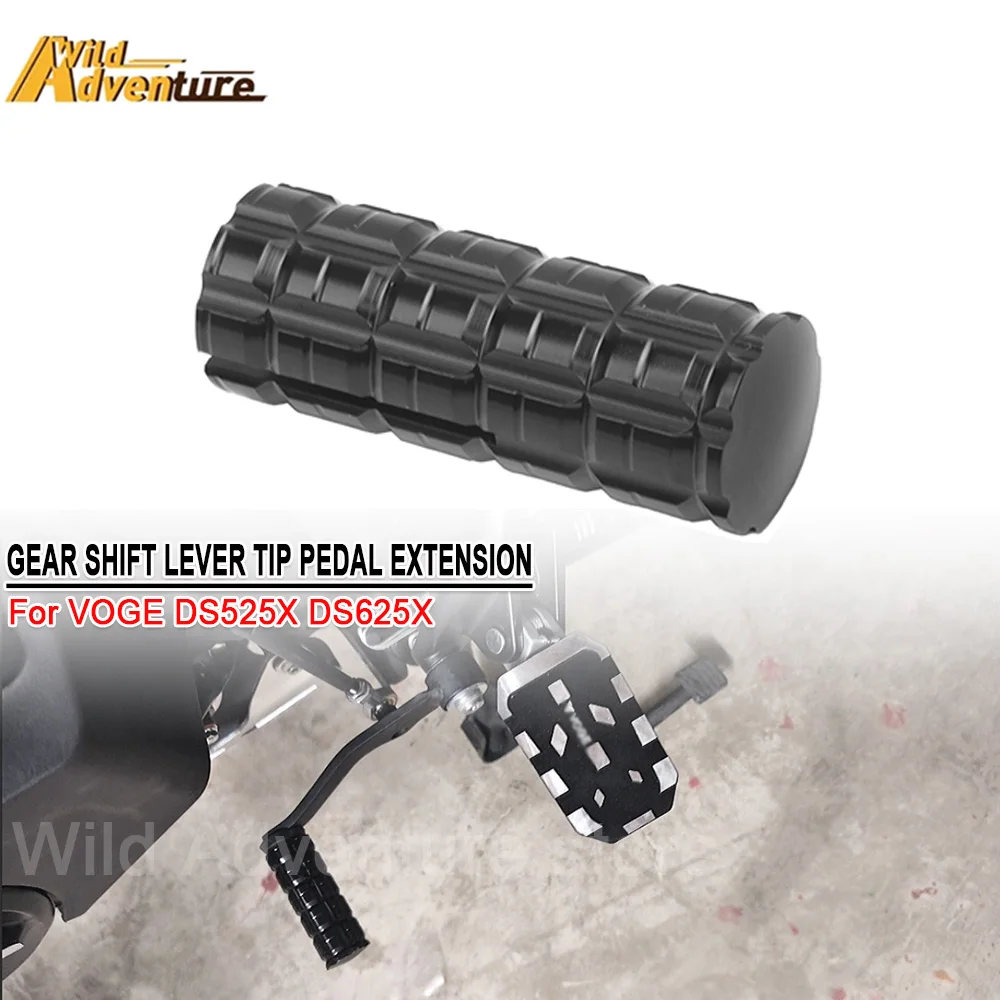 

DS525X DS625X Motorcycle Gear Shift Lever Tip Pedal Extension Shifter Peg Enlarger Gear Lever For VOGE DSX525 DSX625 DSX 625 525