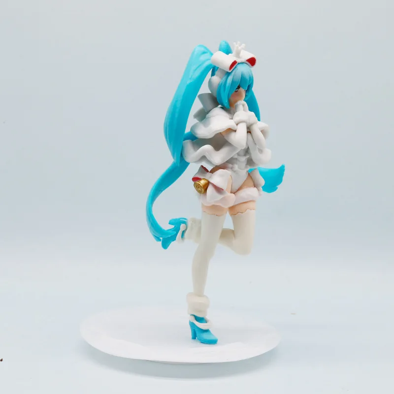 19CM Anime Hatsune Miku piccola campana Kawaii Action Figure PVC Doll Model Toys ornamento Decorazione del desktop Regali