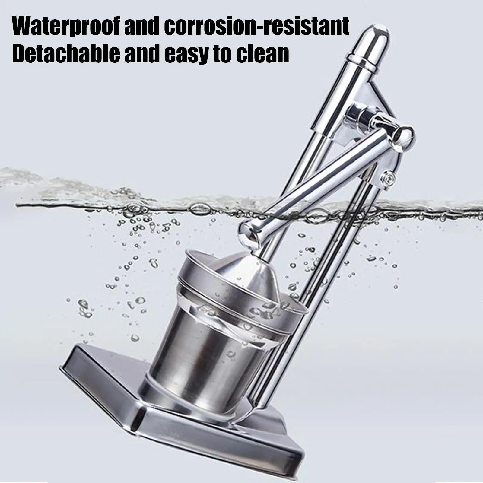 

Manual Press Stainless Steel Fruit Juicer Handheld Vegetable Fruit Orange Juice Maker Blender Juice Making Cup Kitchen Gadg