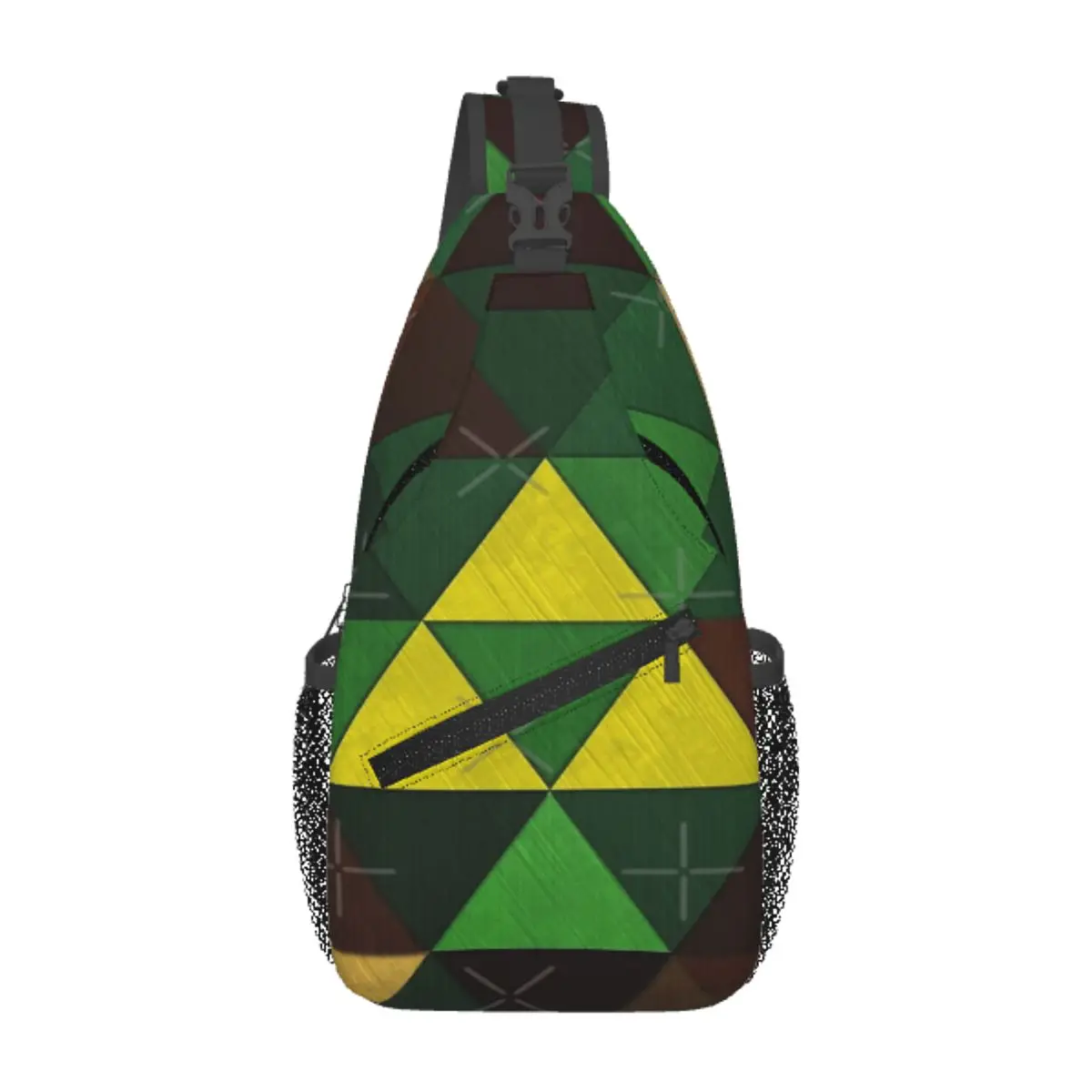 Triforce Quest-Sac de poitrine personnalisable pour bureau, sac de grande capacité, beau cadeau, vacances