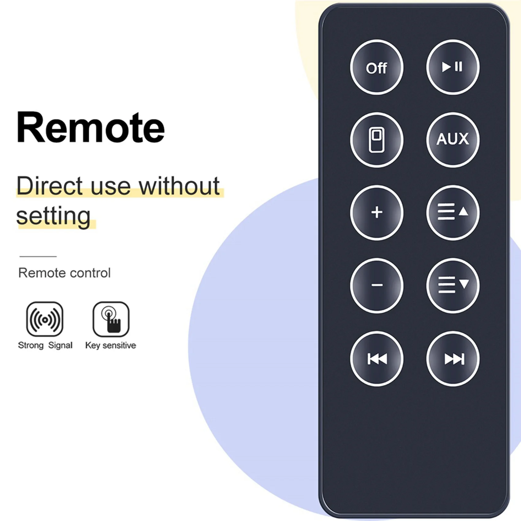 A14M 4X New Remote Control Replacement For Bose Sounddock 10 SD10 Bluetooth-Compatible Speaker Digital Music System
