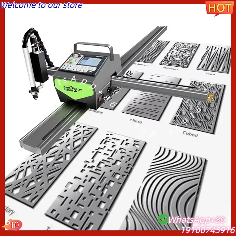 2026Hot 1015 CNC Plasma Cutter Combination Flame Plasma Cutting Machine Aviation Aluminum Structure Intelligent CNC System
