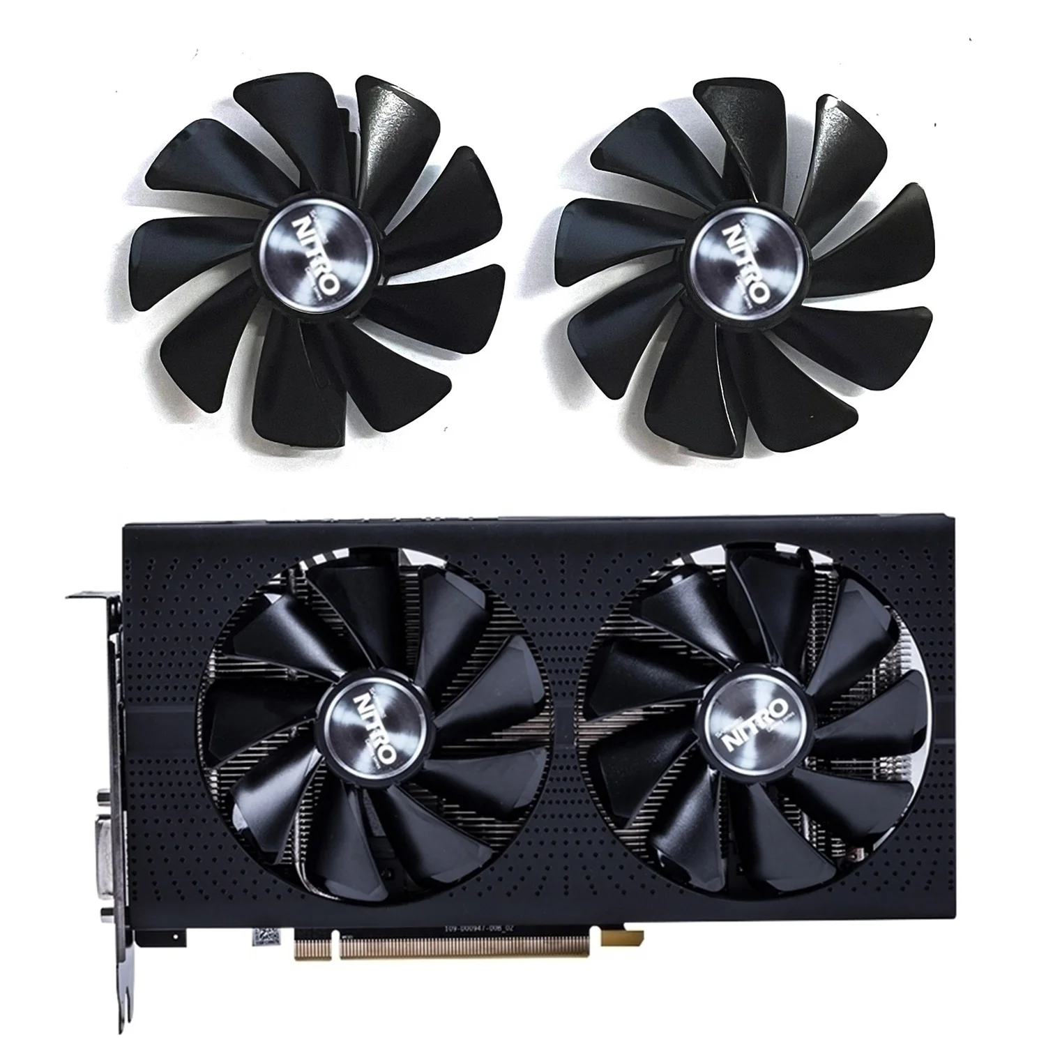 

2pcs 95mm CF1015H12D Sapphire RX570 580 GPU Cooler for Sapphire Radeon RX 470 480 580 570 RX580 RX480 Graphics Cooling Fan