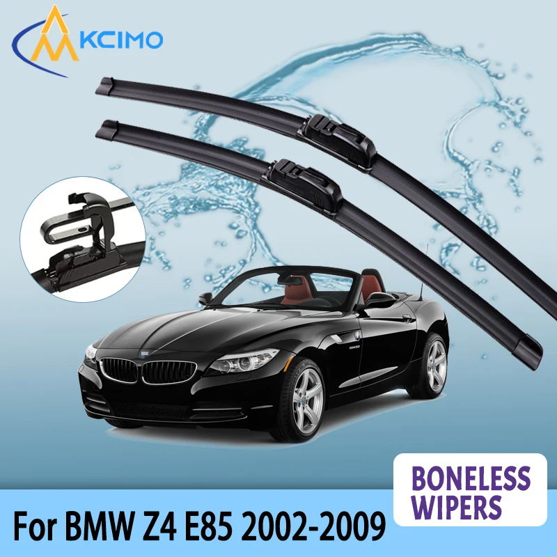 

Car Wiper For BMW Z4 E85 2002-2009 Wiper U-type Soft Rubber Boneless Wiper HD Quiet Durable Automotive Wiper 21"+20"