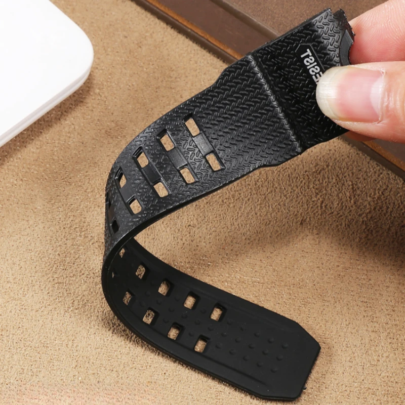 حزام ساعة مقاوم للماء ومقاوم للعرق GWG1000 لساعة كاسيو جي شوك Mudmaster الجيل الأول من السيليكون للرجال