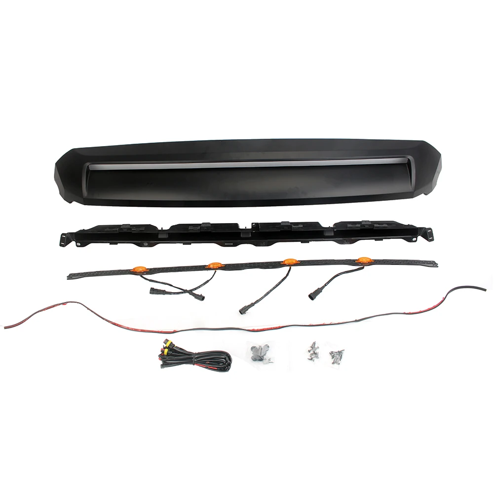 Car Front Racing Bumper Grille Upper Kidney Grill Radiator Fit for Toyota Tundra 2014-2019